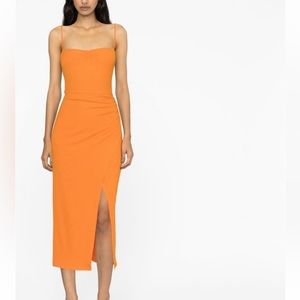 Reformation Formosa Knitted midi dress